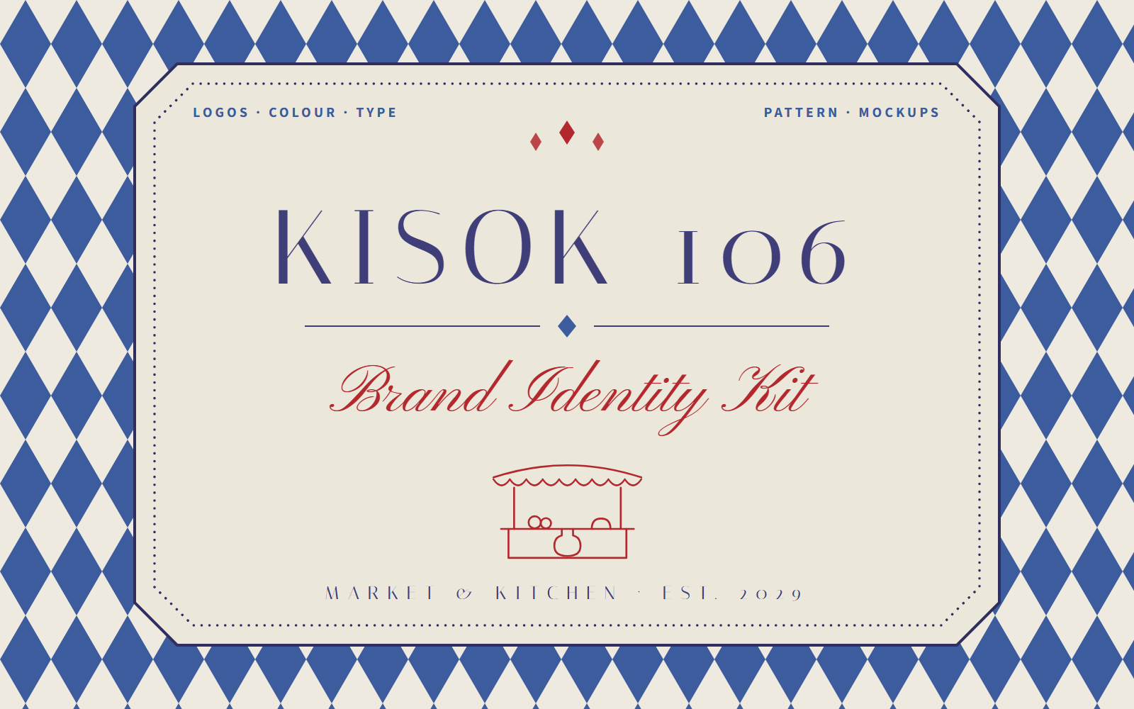 KIOSK 106 brand identity kit